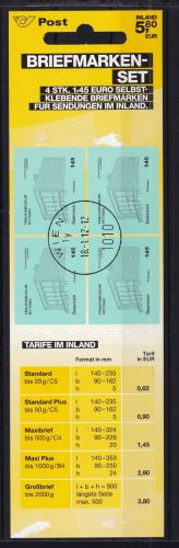 Österreich MH 0-14 gestempelt selbstklebend #DAW14