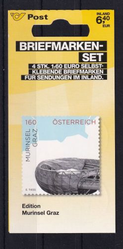 Österreich MH 0-34 gestempelt selbstklebend #DAW33