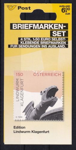 Österreich MH 0-33 gestempelt selbstklebend #DAW34