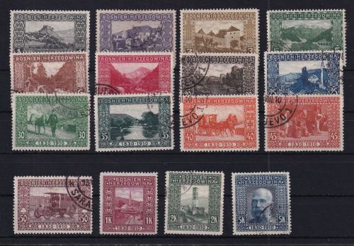 Österreich Bosnien und Herzegowina 45-60 gestempelt #DAW46