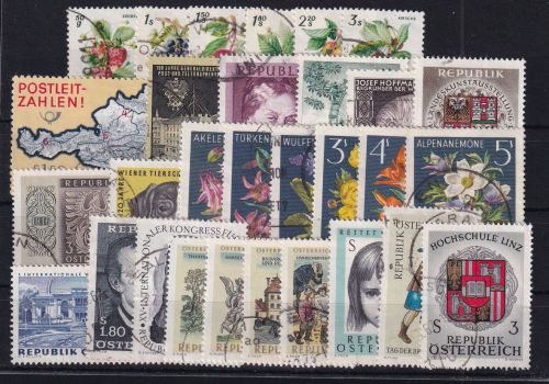 Österreich Jahrgang 1966 gestempelt #DAW52