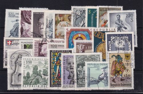 Österreich Jahrgang 1967 gestempelt ohne 1232 #DAW53