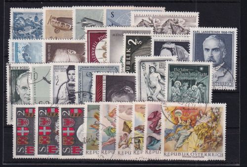 Österreich Jahrgang 1968 gestempelt #DAW54