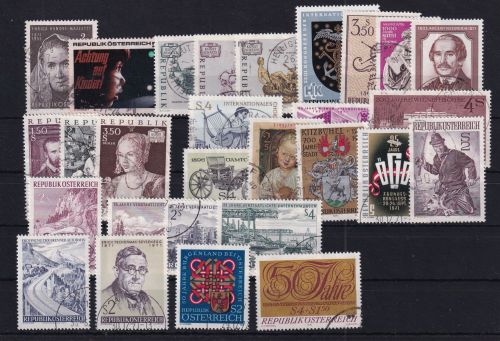 Österreich Jahrgang 1971 gestempelt #DAW57