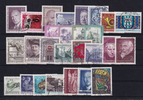 Österreich Jahrgang 1973 gestempelt #DAW59