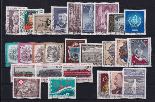 Österreich Jahrgang 1977 gestempelt #DAW63