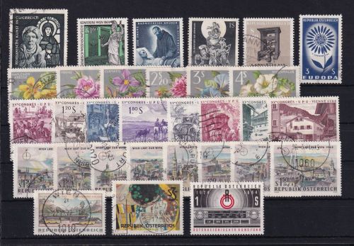 Österreich Jahrgang 1964 gestempelt #DAW66
