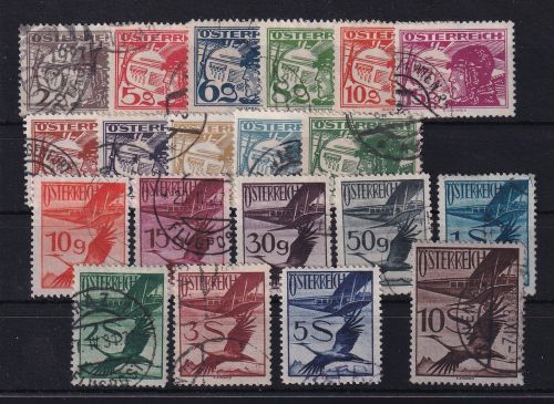 Österreich 468-487 gestempelt #DAW72
