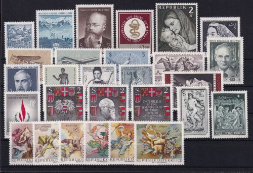 Österreich Jahrgang 1968 postfrisch #DAW77