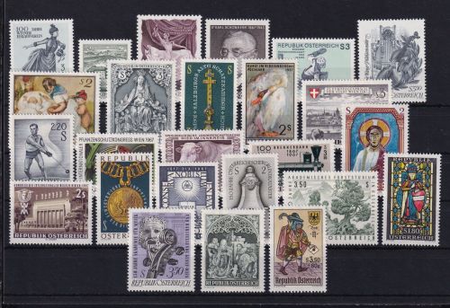 Österreich Jahrgang 1967 postfrisch #DAW78