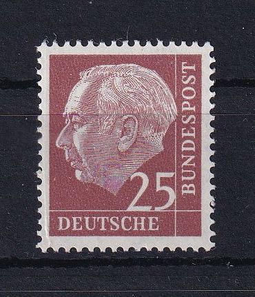 BRD Bund 186 W w R postfrisch Rollenmarke #DAM76