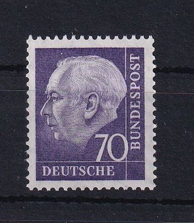 BRD Bund 263 xv R postfrisch Rollenmarke #DAN01