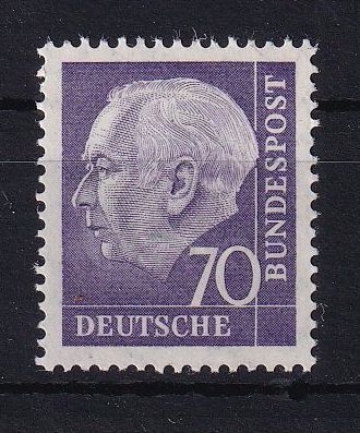 BRD Bund 263 xw R postfrisch Rollenmarke #DAN05