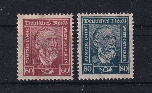Deutsches Reich 362-363 postfrisch 60 Pfennig etwas fleckig #DAN35
