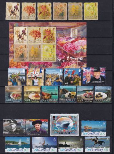 Guernsey 1033-1068 postfrisch Jahrgang 2005 #DAN36