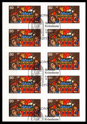BRD Bund FB 94 gestempelt Folienblatt #OT479