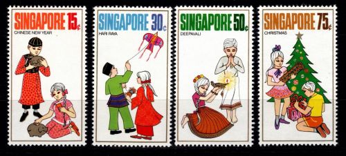 Singapur 138-141 postfrisch #DAT83