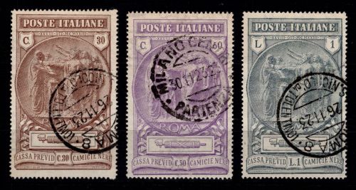 Italien 183-185 gestempelt #DAT85