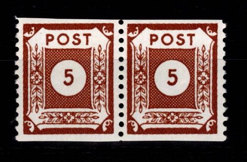 SBZ 42 E waag. Paar postfrisch geprüft Dr. Jasch BPP #DAU30