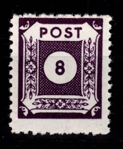 SBZ 44 F a mit Falz geprüft Dr. Jasch BPP #DAU50