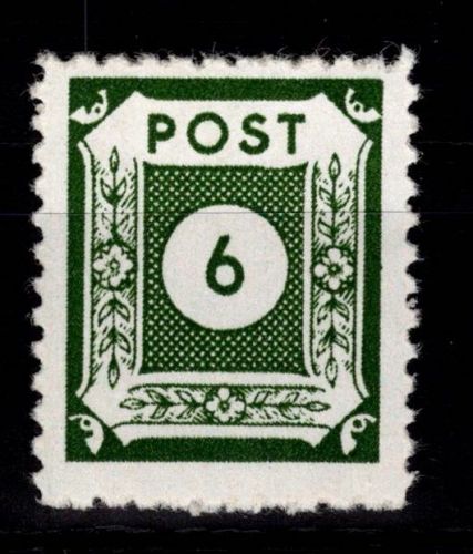 SBZ 43 F mit Falz geprüft Dr. Jasch BPP #DAU51