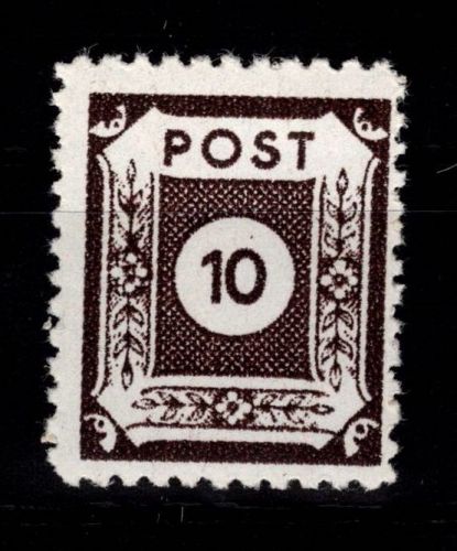 SBZ 45 F mit Falz geprüft Dr. Jasch BPP #DAU53