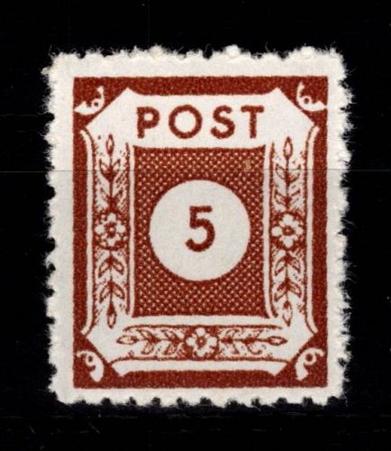 SBZ 42 F mit Falz geprüft Dr. Jasch BPP #DAU54