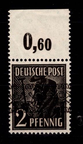 Bizone 36 I P OR dgz postfrisch nicht gefaltet #DAU69