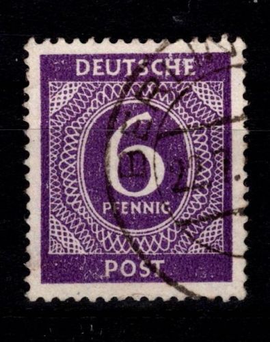 Alliierte Besetzung 916 a gestempelt Typenprüfung #DBB91