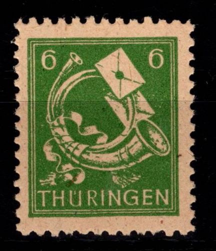 SBZ 95 A X dv postfrisch geprüft Schulz BPP #DBD40