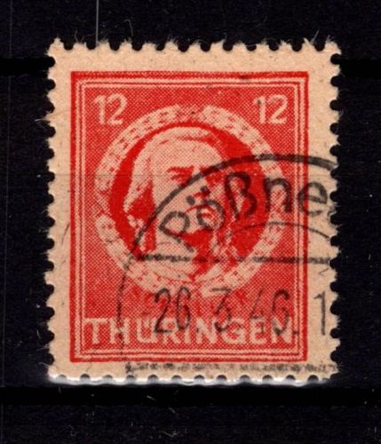 SBZ 97 A Y bz 2 gestempelt