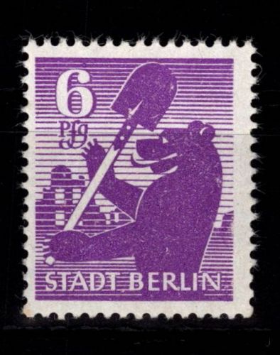 SBZ 2 A avx postfrisch Typensignatur #DBF29