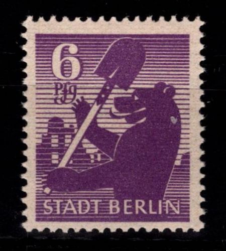 SBZ 2 A awbz postfrisch geprüft Schulz BPP #DBF34