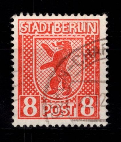 SBZ 3 A ux gestempelt