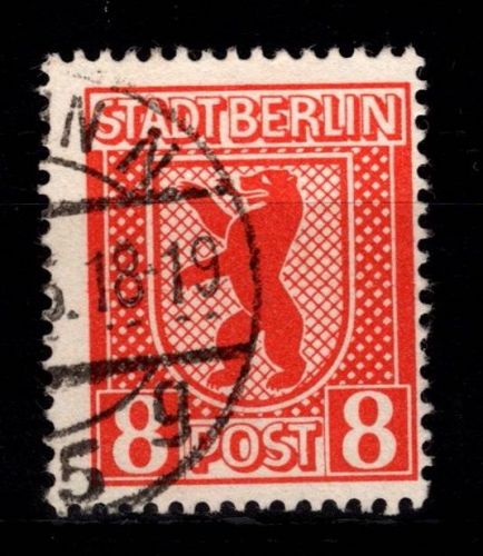 SBZ 3 A vx gestempelt