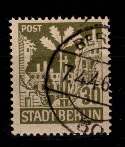 SBZ 7 A waz gestempelt geprüft Ströh BPP #DBF48