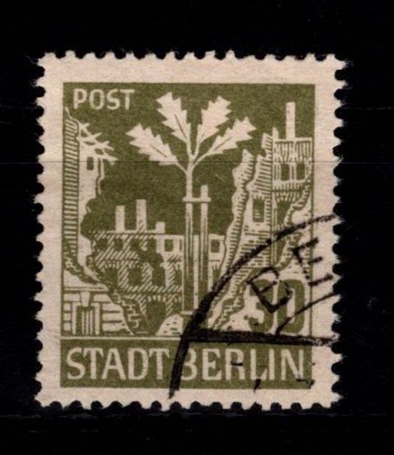 SBZ 7 A awaz gestempelt geprüft Ströh BPP #DBF49