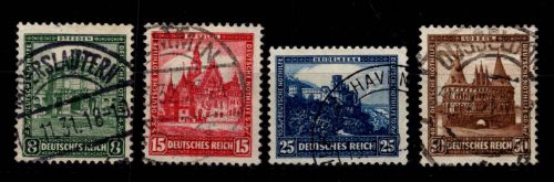 Deutsches Reich 459-462 gestempelt