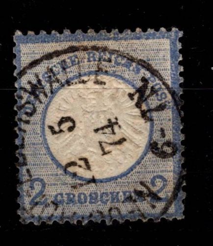 Deutsches Reich 20 gestempelt