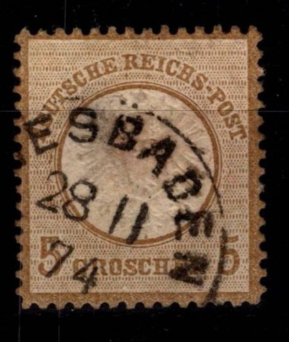 Deutsches Reich 22 gestempelt