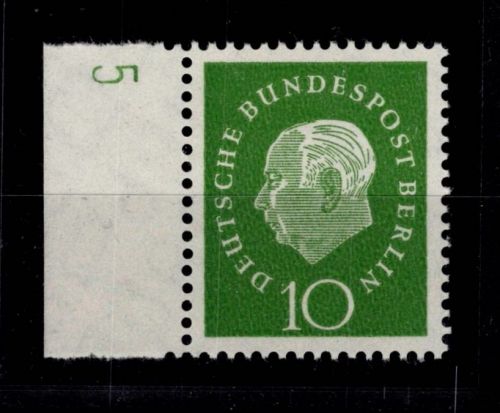 Berlin 183 DZ postfrisch mit Druckerzeichen 5 #DBG38