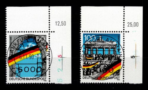 BRD Bund 1481-1482 I gestempelt KBWZ, Vollstempel #DBG55