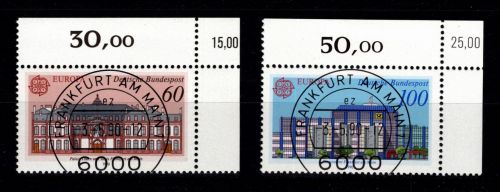 BRD Bund 1461-1462 gestempelt KBWZ, Vollstempel #DBG56