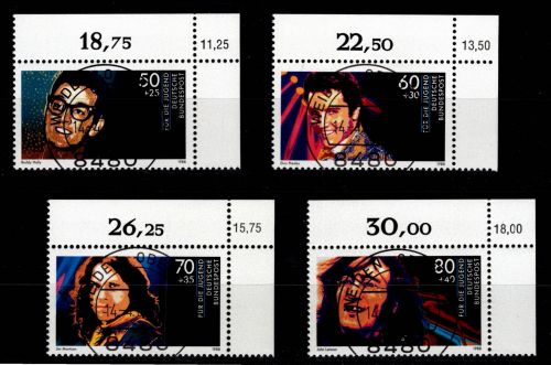 BRD Bund 1360-1363 gestempelt KBWZ, Vollstempel #DBG59