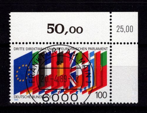 BRD Bund 1416 gestempelt KBWZ, Vollstempel #DBG60