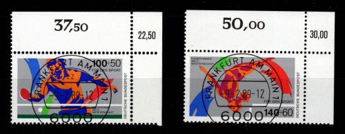 BRD Bund 1408-1409 gestempelt KBWZ, Vollstempel #DBG61