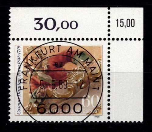 BRD Bund 1420 gestempelt KBWZ, Vollstempel #DBG62