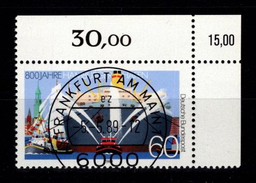 BRD Bund 1419 gestempelt KBWZ, Vollstempel #DBG63