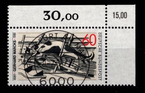 BRD Bund 1410 gestempelt KBWZ, Vollstempel #DBG64