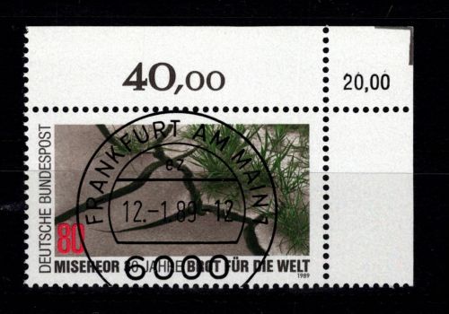 BRD Bund 1404 gestempelt KBWZ, Vollstempel #DBG65
